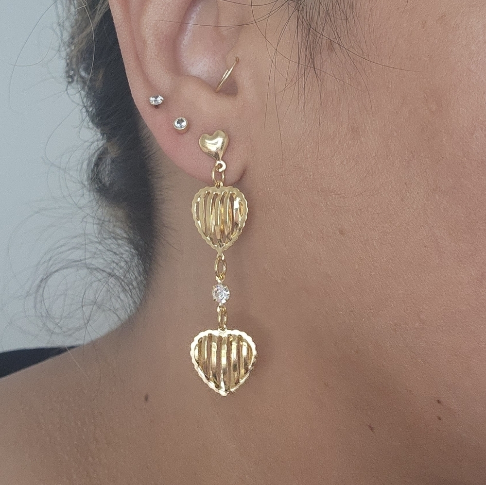 GOLD filled earrings - Picture 6 of 6